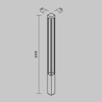 Lampa stojąca Elbe O424FL-L25GF IP65 Maytoni - zdjęcie dodatkowe 10