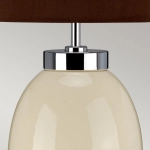 Mała lampa stołowa Victor – 1 źródło światła – Kremowa VICTOR-SM-TL-CR Elstead Lighting