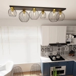 Lampa sufitowa NEST 6 BL GOLD 1370/6 EMIBIG Lighting