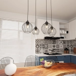 Lampa wisząca NANDO 4 BL 1369/4 EMIBIG Lighting