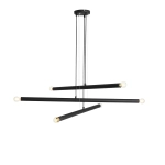 LAMPA WISZĄCA TUBO 6 CZARNY 1072K1 ALDEX - zdjęcie produktu
