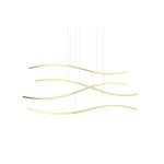 Lampa wisząca Waves (gold) AZ4058 AZZARDO