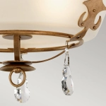 Lampa wisząca Windsor – 3 źródła światła – Złota patyna WINDSOR-SF-GOLD Elstead Lighting