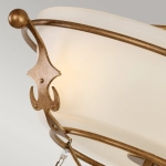 Lampa wisząca Windsor – 3 źródła światła – Złota patyna WINDSOR-SF-GOLD Elstead Lighting