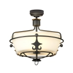 Lampa wisząca Windsor – 3 źródła światła – Grafitowe WINDSOR-SF-GR Elstead Lighting