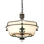 Lampa wisząca Windsor – 3 źródła światła – Grafitowe WINDSOR-SF-GR Elstead Lighting