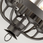 Lampa wisząca Windsor – 4 źródła światła – Grafitowe WINDSOR4-GR Elstead Lighting