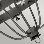 Żyrandol Windsor – 6 źródeł światła – Grafitowe WINDSOR6-GR Elstead Lighting