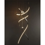 Lampa Wisząca Ritz Polished Black P0500D MaxLight