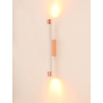 kinkiecikpl Kinkiet Q Parette Bianco / Rose Gold ORLICKI