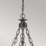 Żyrandol Warwick – 6 źródeł światła WR6-GRAPHITE Elstead Lighting