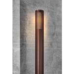 kinkiecik.pl Wysoka lampa ogrodowa stojąca Aludra 95 - Nordlux, brąz - IP54 E27 2118038061