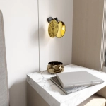 Kinkiet MOTIF K1 GOLD 1326/K1 EMIBIG Lighting