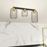 Lampa sufitowa BARN 3 BL GOLD 1366/3 EMIBIG Lighting
