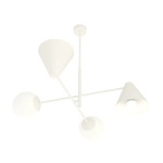 Żyrandol HERMES 4 WHITE 1348/4 EMIBIG Lighting