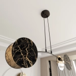 Lampa wisząca MOTIF 2 MARBLE 1327/2 EMIBIG Lighting