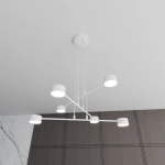 Lampa wisząca MODUS 6 WHITE 1340/6 EMIBIG Lighting