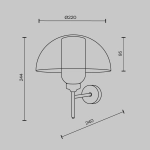 Lampa ścienna (kinkiet) Memory MOD177WL-01B Maytoni - zdjęcie dodatkowe 10