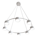Lampa wisząca STARLIT 8 WHITE 1373/8 EMIBIG Lighting - zdjęcie produktu
