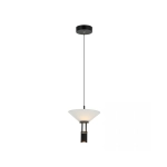 23198 PENDANT LED LIGHT 10W 3000K ALUMINIUM BLACK Zambelis Lights