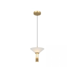 23199 PENDANT LED LIGHT 10W 3000K ALUMINIUM GOLD Zambelis Lights