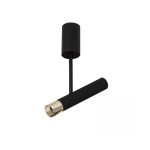 22028 CEILING LED LIGHT 4W 3000K BLACK - GOLD METAL - ALUMINIUM MOVABLE SPOTS Zambelis Lights