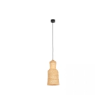 22168 PENDANT LAMP NATURAL BRAIDED WHEAT 1XE27 Zambelis Lights