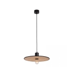 22173 PENDANT LAMP BUSH-BLACK 1XE27 Zambelis Lights