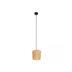 22167 PENDANT LAMP NATURAL BRAIDED WHEAT 1XE27 Zambelis Lights