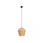 22163 PENDANT LAMP NATURAL BRAIDED WHEAT 1XE27 Zambelis Lights