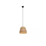22164 PENDANT LAMP NATURAL BRAIDED WHEAT 1XE27 Zambelis Lights
