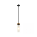 22137 PENDANT LIGHT E14 SANDY BLACK-ANTIQUE BRASS Zambelis Lights