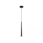 22110 PENDANT LED LIGHT 6W 3000K ALUMINUM -MARBLE BLACK Zambelis Lights