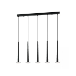 22112 PENDANT LED LIGHT 14W 3000K ALUMINUM -MARBLE BLACK Zambelis Lights
