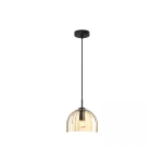 22114 PENDANT LIGHT 1XE14 GLASS CHAMPAGNE Zambelis Lights