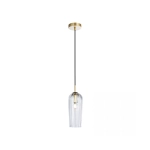 22119 PENDANT LIGHT 1XE14 CLEAR GLASS Zambelis Lights
