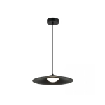22130 HOTEL PENDANT LED LIGHT 12W 3000K BLACK Zambelis Lights