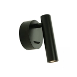 H48-B HOTEL SCONCE LED 3W 3000K METAL - ALUMINIUM BLACK Zambelis Lights
