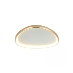 23091 CEILING LED LIGHT 39W 3000K METAL-ACRYLIC GOLD MATT INDOOR DECORATIVE LIGHTS Zambelis Lights