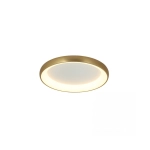 2042 CEILING LIGHT 32W 3000K ALUMINIUM & ACRYLIC BRUSHED GOLD MATT Zambelis Lights