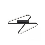 2064 CEILING LIGHT 45W 3000K ALUMINUM&SILICON SANDY BLACK SHADE Zambelis Lights