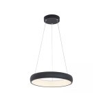 2044 PENDANT LIGHT 32W 3000K ALUMINUM & ACRYLIC SANDY BLACK FOR INTERIOR USE Zambelis Lights