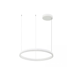 20261 LED PENDANT LIGHT 43W 3000K ALUMINIUM & ACRYLIC WHITE Zambelis Lights