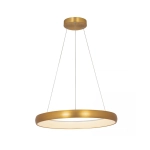 2054 PENDANT LIGHT 50W 3000K,ALUMINUM & ACRYLIC BRUSHED GOLD MATT Zambelis Lights