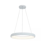 2053 PEDANT LIGHT 50W 3000K , ALUMINUM & ACRYLIC MATT WHITE FOR INDOOR SPACES Zambelis Lights