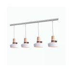 1993-W PENDANT LIGHT 4XE27 MAX 40W WHITE FOR INDOOR USE Zambelis Lights