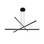 1947 PENDANT LIGHT 47W 3000K BLACK FOR INDOOR USE Zambelis Lights