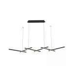 1948 PENDANT LIGHT 98W 3000K BLACK FOR INDOOR SPACES Zambelis Lights