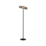 23055 FLOOR LED LIGHT 15W 3000K METAL - SMOKED GLASS Zambelis Lights