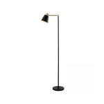 20216 FLOOR LAMP E27 MAX 25W ALUMINUM BLACK -GOLD ON/OFF SWITCH FOR INDOOR SPACES Zambelis Lights